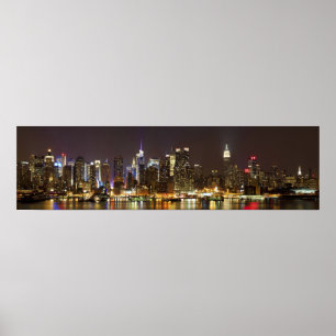 Midtown Manhattan aus Weehawken New Jersey Poster