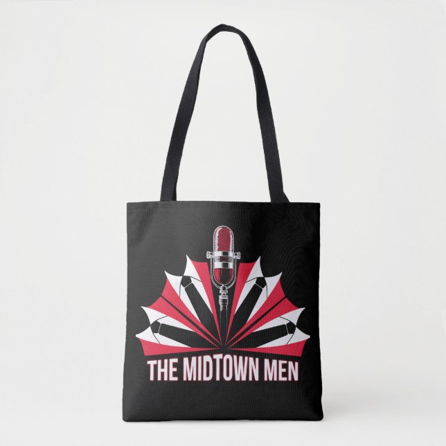 Midtown Men - Neues Logo - Black Tote Bag (Vorderseite)