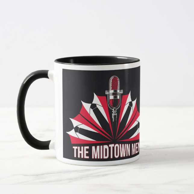Midtown Men - neues Logo - Tasse des Kaffees (Links)