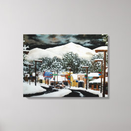 Midtown Ruidoso Leinwanddruck