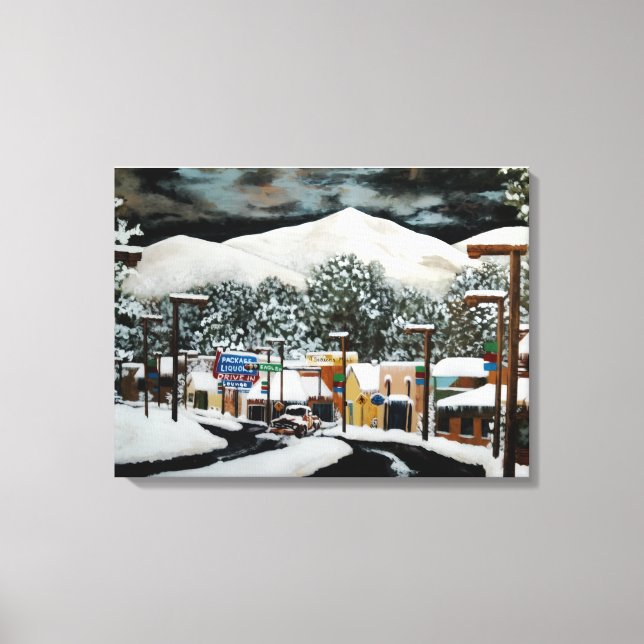 Midtown Ruidoso Leinwanddruck (Vorderseite)
