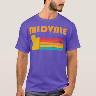 Midvale Utah Vintag Distressed Souvenir T-Shirt
