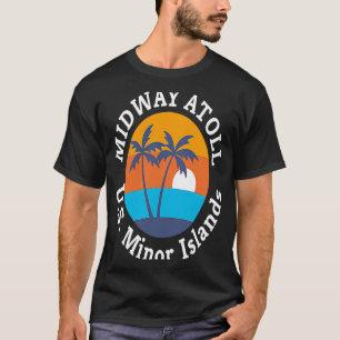 Midway Atoll Beach U S Mini Islands Summer Vacati T-Shirt