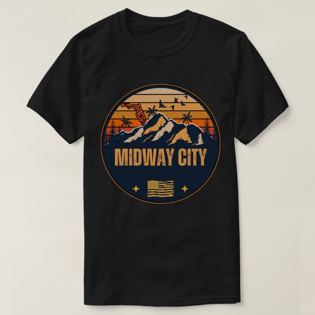 Midway City, Florida T-Shirt (Design vorne)