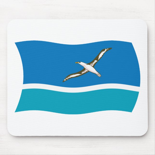 Midway-Insel Flagge Mauspad (Vorne)