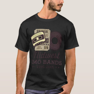 Midwest-Emo-Bands Vinyl-Schallplatten und Vintage- T-Shirt