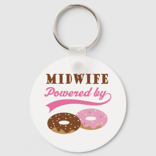 Midwife Gift (Donuts) Schlüsselanhänger