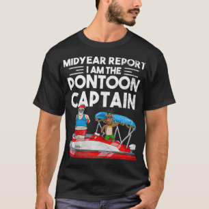 Midyear Report Pontoon Captain Christmas im Juli S T-Shirt