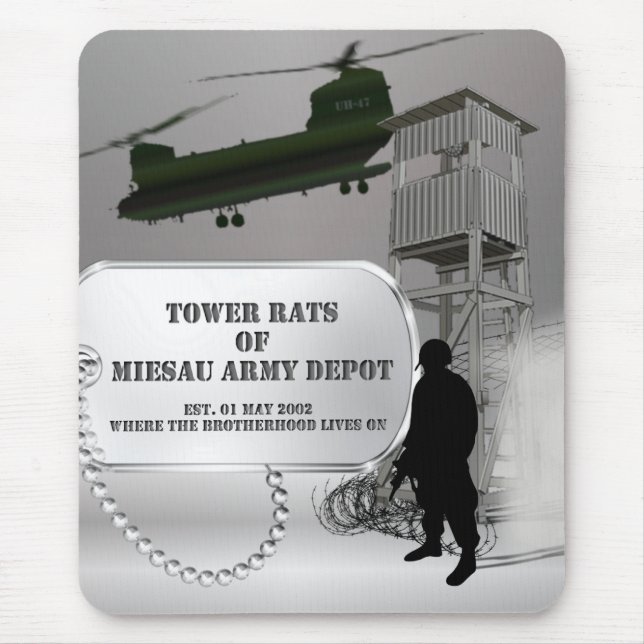 Miesau Tower Rats Mousepad (Vorne)