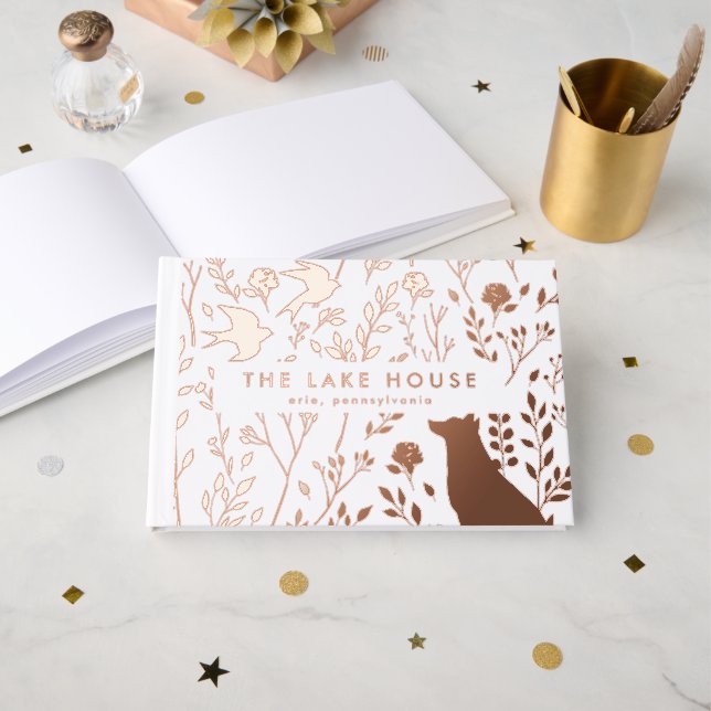 Miete Zuhause Lake Cabo Willkommen Gästebuch (Vorderseite Offen)