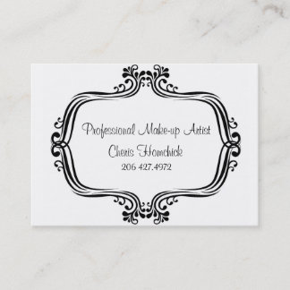 Mieten, Make-upkünstler, Cheris Homchick Visitenkarte