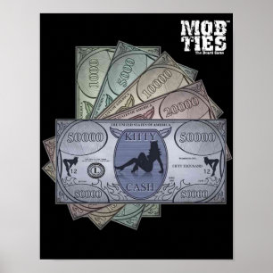 Miezekatze-Bargeld Poster