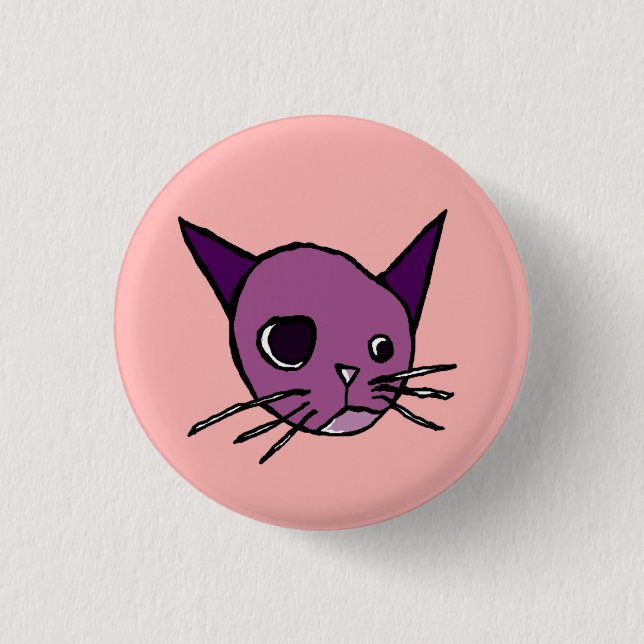 Miezekatze Button (Vorderseite)