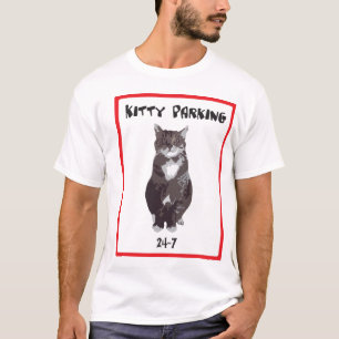 Miezekatze, die 24-7 parkt T-Shirt