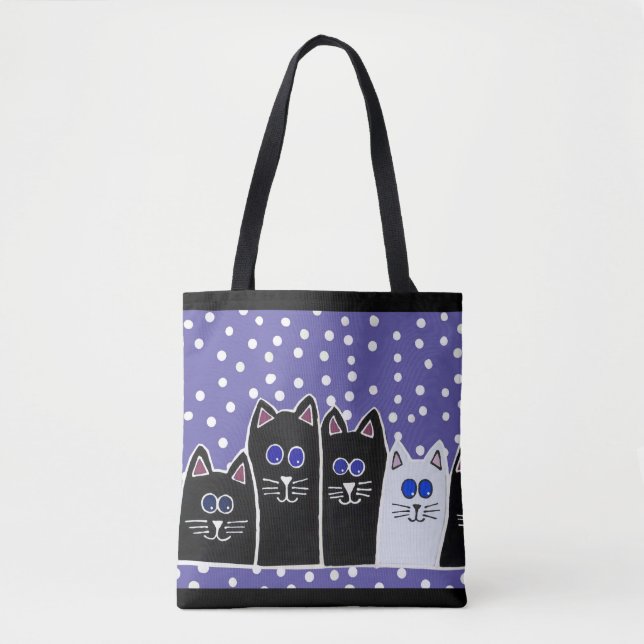 Miezekatze-Familien-Tasche (Vorderseite)