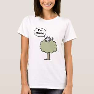 Miezekatze fest im Baum T-Shirt