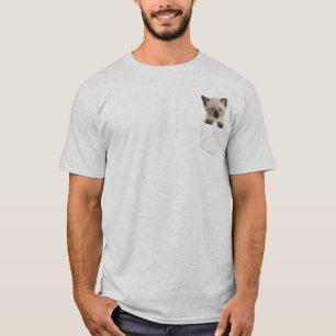 Miezekatze in Ihrer Tasche T-Shirt
