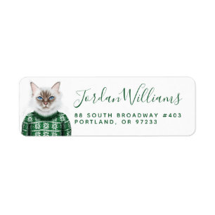 Miezekatze-Katzen-Strickjacke addieren Ihren