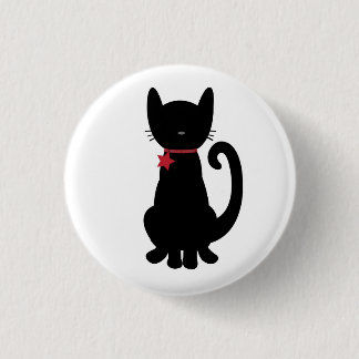 Miezekatze-Knopf Button