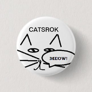 Miezekatze-Knopf Button