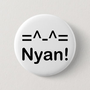 Miezekatze Nyan Knopf Button
