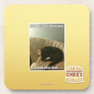 Miezekatze-Wünsche Getränkeuntersetzer