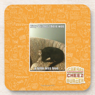 Miezekatze-Wünsche Getränkeuntersetzer