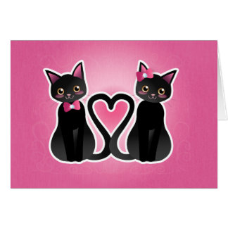 Miezekatzeherz - Holzkohle Verkarte