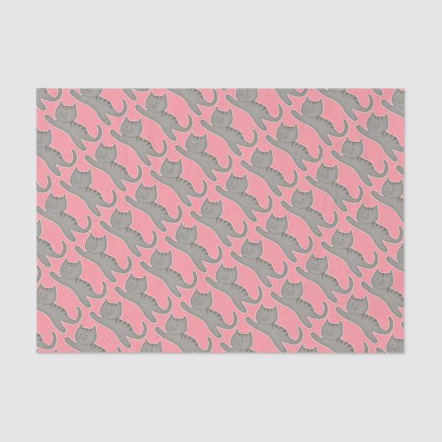 Miezekatzekat-Seidenpapier Seidenpapier (Vorderseite)