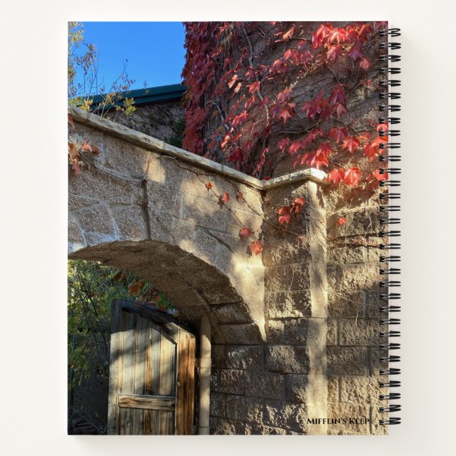 Mifflin-Keep-Turm Notizbuch (Rückseite)