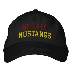 MIFFLIN MUSTANGS GESTICKTE BASEBALLKAPPE BESTICKTE BASEBALLKAPPE
