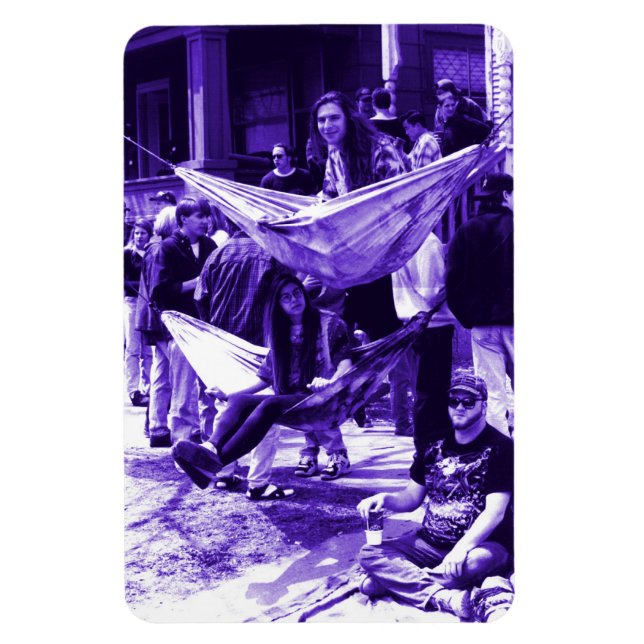 Miffllin St Block Party Magnet (Vertikal)