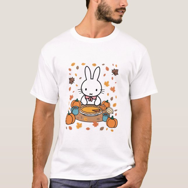 Miffy an Thanksgiving T-Shirt (Vorderseite)
