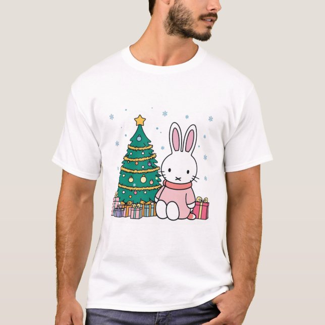 Miffy on Christmas Morning T-Shirt (Vorderseite)