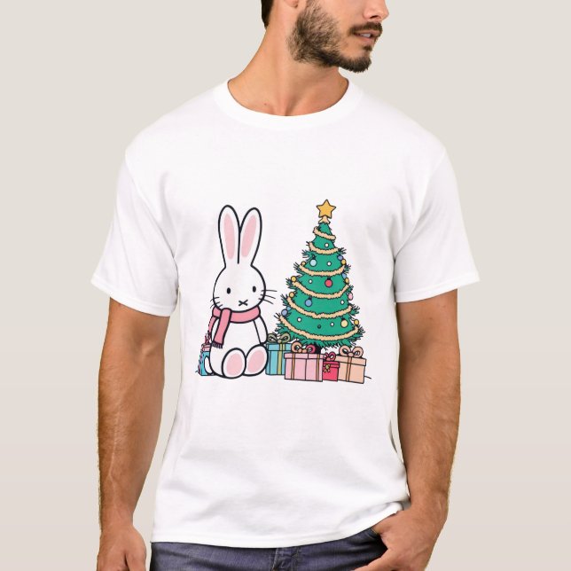 Miffy on Christmas Morning T-Shirt (Vorderseite)