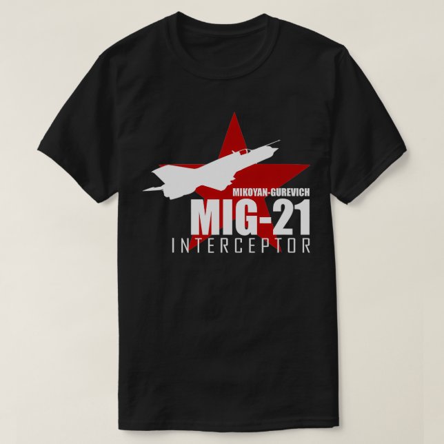 Mig21 T-Shirt (Design vorne)
