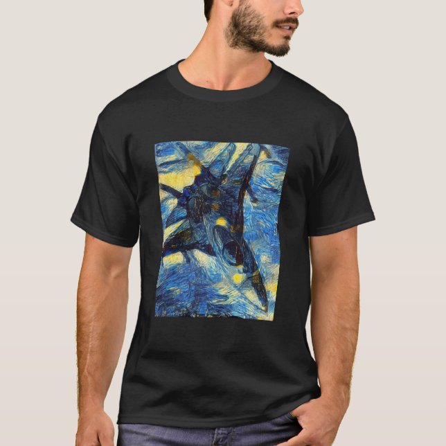 MiG29 UAF T-Shirt (Vorderseite)