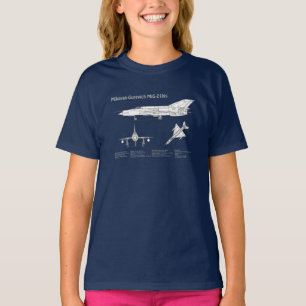 MiG-21 bis - Flugzeugkonzepte ABD T-Shirt