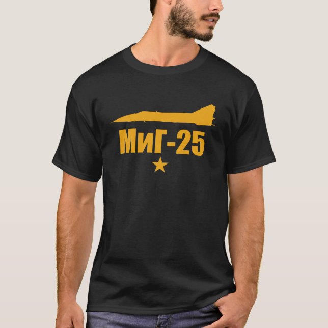 MIG 25 T-Shirt (Vorderseite)