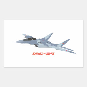MiG-29 Jet Fighter Sticker