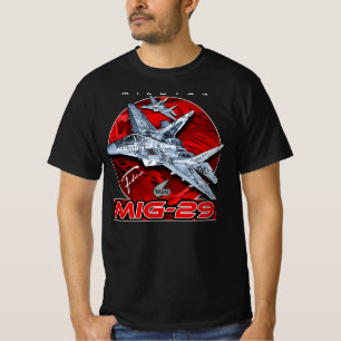 MIG-29 Luftwaffenkämpfer der sowjetischen Gewerksc T-Shirt