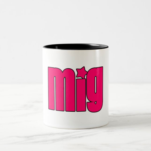 Mig-Tasse Zweifarbige Tasse (Mittel)