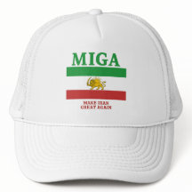 MIGA-Mütze – Mach Iran wieder groß Cap.
