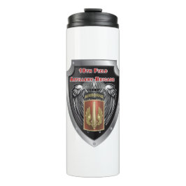 Mighty 18. Field Artillery Brigade Im Flugzeug Thermosbecher