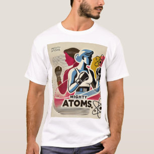 Mighty Atoms - Stärkung der Retro-Chic-T - Shirt-C T-Shirt