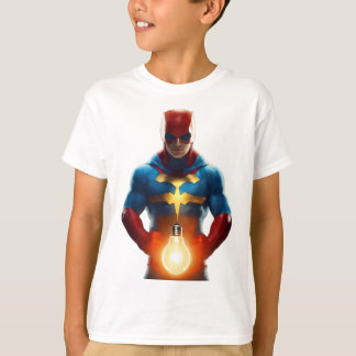Mighty Defender Superhero T - Shirt