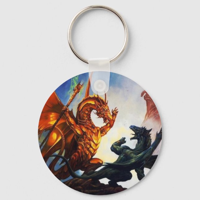 Mighty Dragon Keyhain Schlüsselanhänger (Vorderseite)