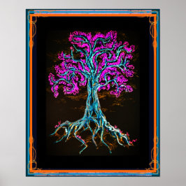 Mighty Lila Tree Poster