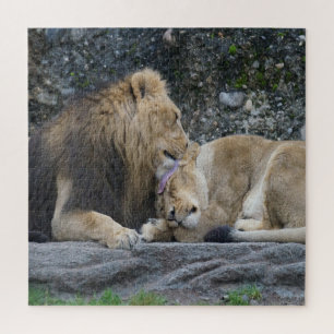Mighty Lion Liebe Puzzle