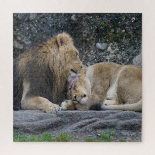 Mighty Lion Liebe Puzzle